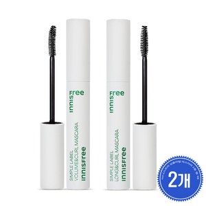 1+1이니스프리 심플라벨 마스카라 7.5g, 롱앤컬+롱앤컬