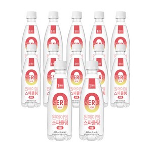 1am 원에이엠 스파클링 페트 애플, 12개, 350ml