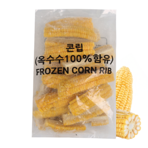 푸드야식품 냉동 콘립, 10개, 1kg