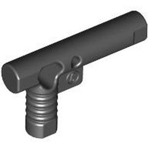 레고 부품 소품 Black Minifig Utensil Hose Nozzle Elaboate 4537551 60849, 1개