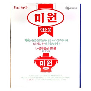 대상 미원 (1kg x 2개), 1kg, 2개