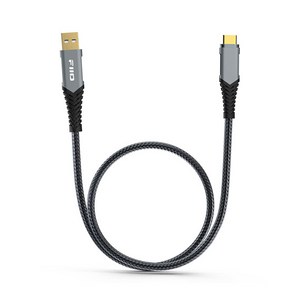 FiiO 피오 USB-A to Type-C Chaging/Data Cable LA-TC1, 1개