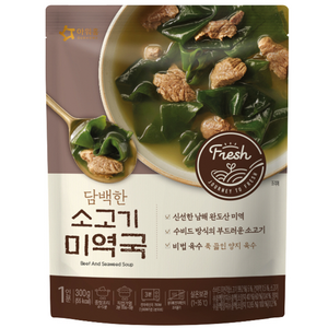 미역 아워홈 쇠고기미역국300g 소고기 즉석탕, 300g, 1개