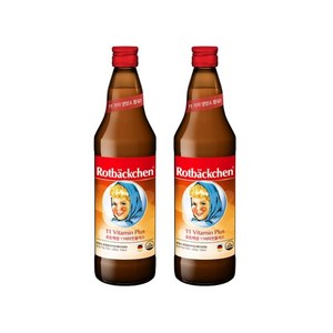 로트벡쉔 11 비타민 플러스 레드, 750ml, 2개