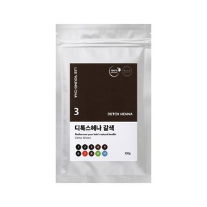 이영차 천연헤나 100g 새치 흰머리 순한 PPD없는 염색약 가루, 1개, 3. 갈색