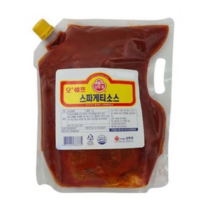 오뚜기 오쉐프 스파게티소스 2KG, 1개