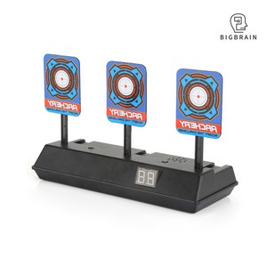 빅브레인 자동 과녁판 표적 너프건 에어소프트건, 1개