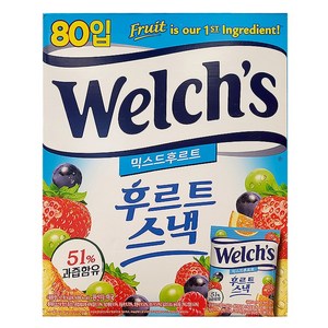 웰치스 믹스드 후르트스낵 젤리, 2kg, 1개