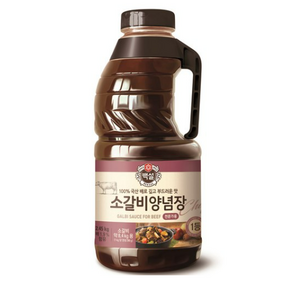 백설 소갈비 양념, 2.45kg, 1개