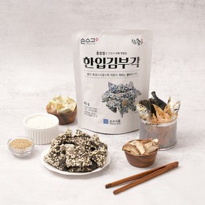 손수식품 손수고 한입 김부각, 40g, 3개