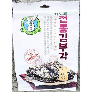 지도표 김부각 지도 표 성경김 70g x12식자재 식재료 업소용 식당용 대용량 급식용 단체, 1개