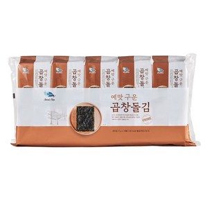 C WEED 예맛 구운 곱창돌김 17g x 10 도시락김 식탁김 재래김 파래 코스트코, 1개