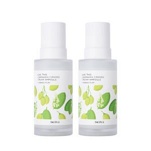 LIKE THIS 탄력 기미개선 카카두플럼 & 라미나리아 퍼밍 수분 크림 앰플, 2개, 50ml