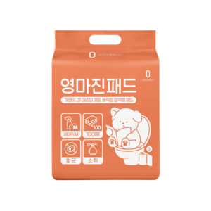 영마진 베이직 배변패드 무향 18g, 100개입, 1개