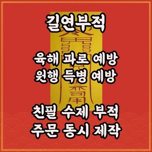 길연부적 육해살부 수제 경면죽사 과로 중단 원행득병 성급함방지