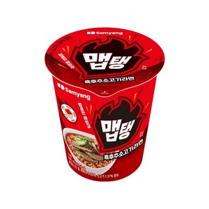 맵탱 삼양 흑후추 소고기라면컵 65g, 15개