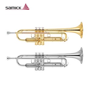 SAMICK - 삼익 STP-100 트럼펫, 실버, 1개