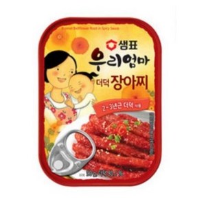 샘표 우리엄마 더덕장아찌 통조림, 90g, 2개