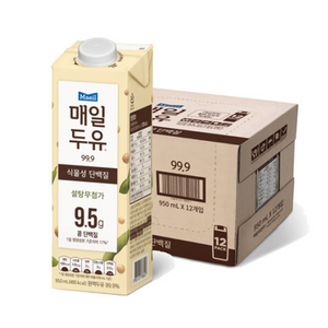 매일유업 매일두유 99.9, 950ml, 48개