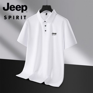 JEEP SPIRIT 남자 캐쥬얼 카라 티셔츠 남성 여름 반팔 패션 JP-6651