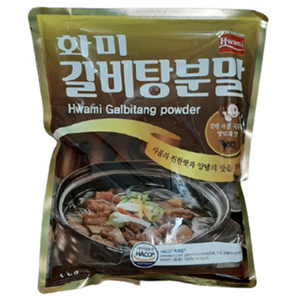 화미 갈비탕분말, 1kg, 2개