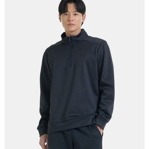 [언더아머 본사]남성 Amou Fleece ¼ 집1373358-001