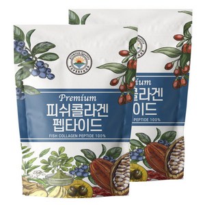 저분자 피쉬콜라겐펩타이드 300g 2ea, 2개