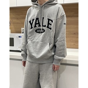 [당일출고/국내정품] 봄 24SS YALE HOODIE 예일 후드 (그레이)