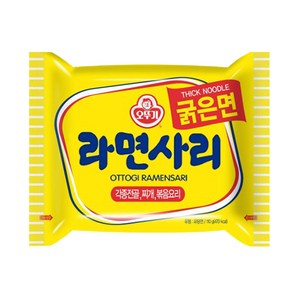 오뚜기 라면사리 굵은면 110g, 40개