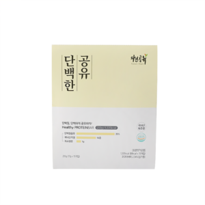 자연공유 단백한 공유 단백질바 프로틴바, 255g, 1박스