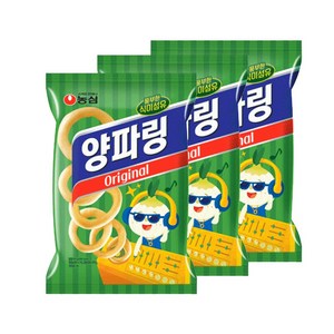 양파링 오리지널, 80g, 3개