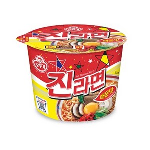 오뚜기 진라면 매운맛 컵 110g, 12개