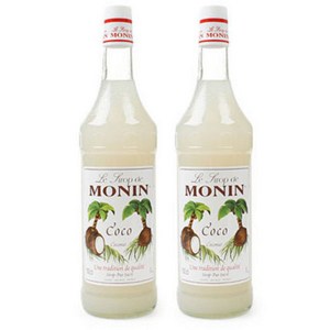 모닌 코코넛시럽 1000ml 2개세트 하늘담아, 1L, 2개