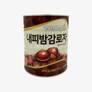 내피밤감로자 3KG 보늬밤 설정 국산통밤, 1개