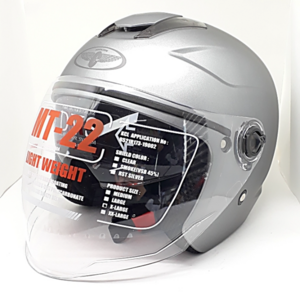 MT22 HELMET 썬바이저내장 바이크헬멧 오픈페이스 예마헬멧 630, 블랙무광(YEMA630), 3XL(65-66)