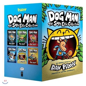 Dog Man. 1-6 Boxed Set:The Supa Epic Collection: Fom the Ceato of Captain Undepants, Scholastic