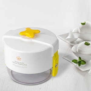 30분완성! 라라그릭 그릭요거트메이커 옐로우 핑크 유청분리기 비전기식 BPA FREE, 화이트, 1개