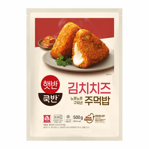 CJ 비비고 주먹밥 김치치즈 500G, 1개