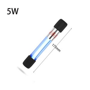 수중 UV 살균기 램프 조명 자외선 필터 수족관 연못 산호 어항용 방수 물 클리너 5w 7w 9w 11w, 1개