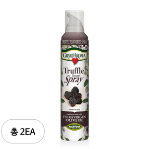 만토바 엑스트라버진 올리브유 스프레이 트러플, 250ml, 2개