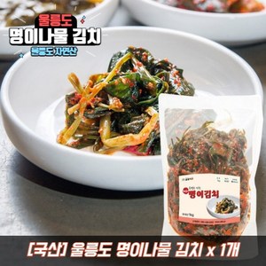 울릉도 명이나물 명이김치 명이나물김치, 800g, 2개