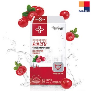 닥터바이탈 요로건강 크랜베리 방광영양제 36g, 120정, 1개