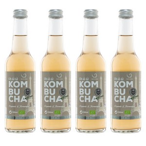 프랑스 유기농 오라라 콤부차 330ml 4병 비건 인증, 오리지널4병