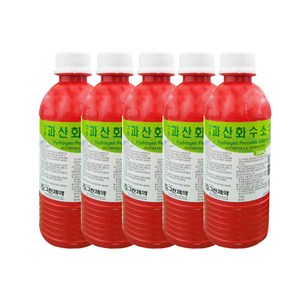 그린제약 과산화수소수 250ml, 5개