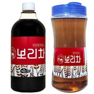 홍치마 대용량 국산 보리차 원액 액상 100%볶은보리 농축액 건강차 1000ml 다홍치마, 1L, 1개입, 1개