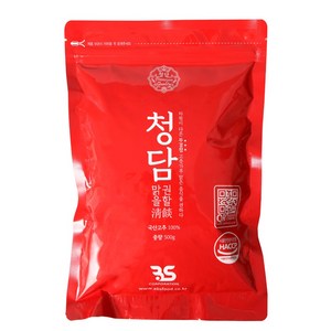 청담 고춧가루 일반매운맛 아주고운굵기, 500g, 1개