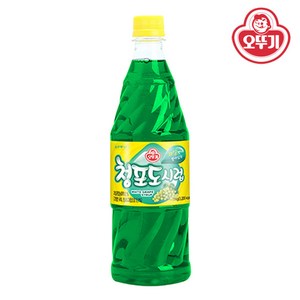 오뚜기 청포도 슬러시시럽, 1kg, 2개