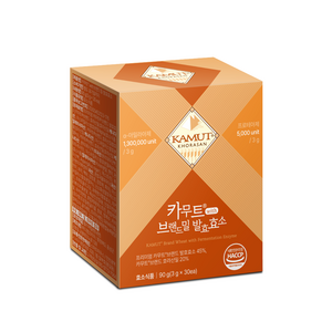 프리미엄 카무트 브랜드밀 발효 효소 캐나다산 100% 30P, 1개, 90g