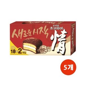 오리온 초코파이, 780g, 5개