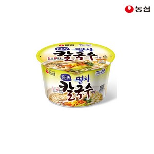 농심 멸치칼국수 사발 75g, 5개